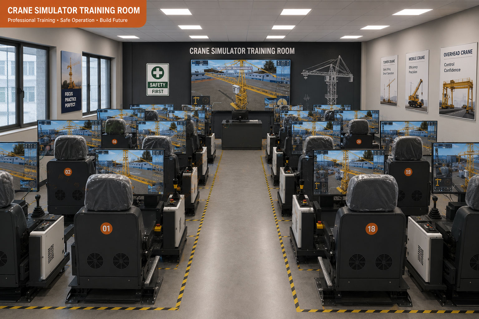 Crane Simulator Training Room