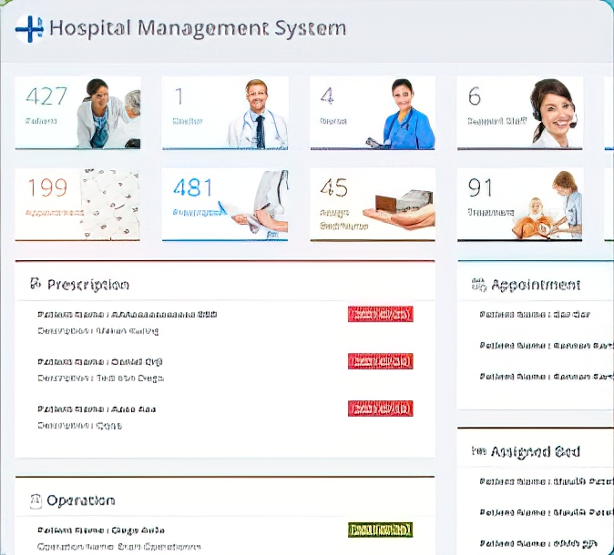 Radical Hospital management Platform