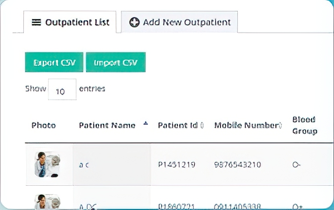 Radical Hospital management Platform