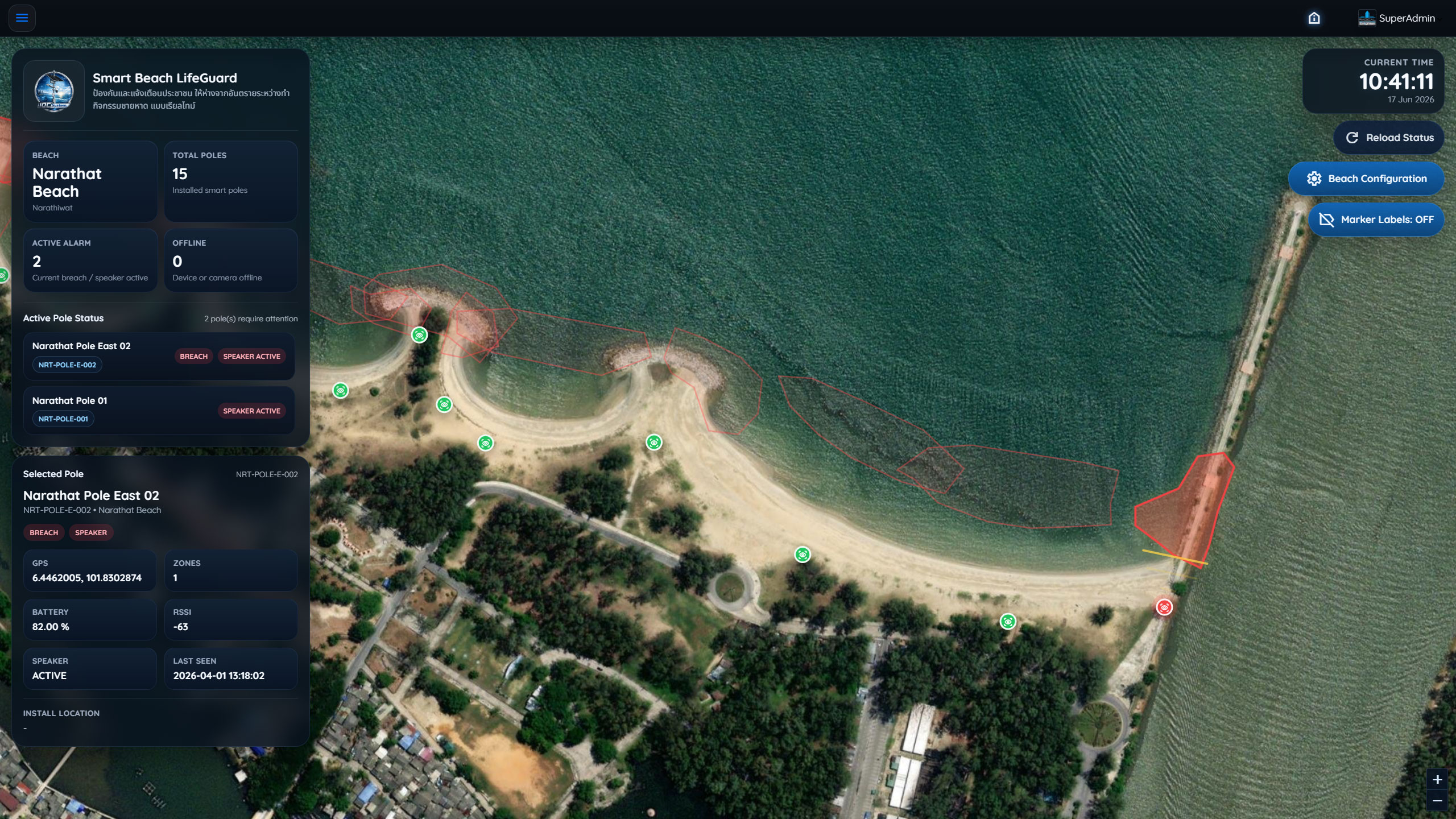 Beach Warning and Coastal Safety