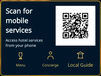 EXPERA TV QR mobile services